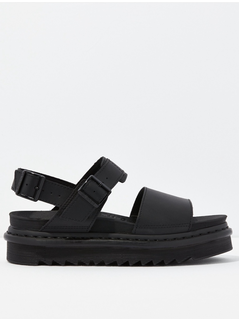 Dr Martin all black Voss sandal